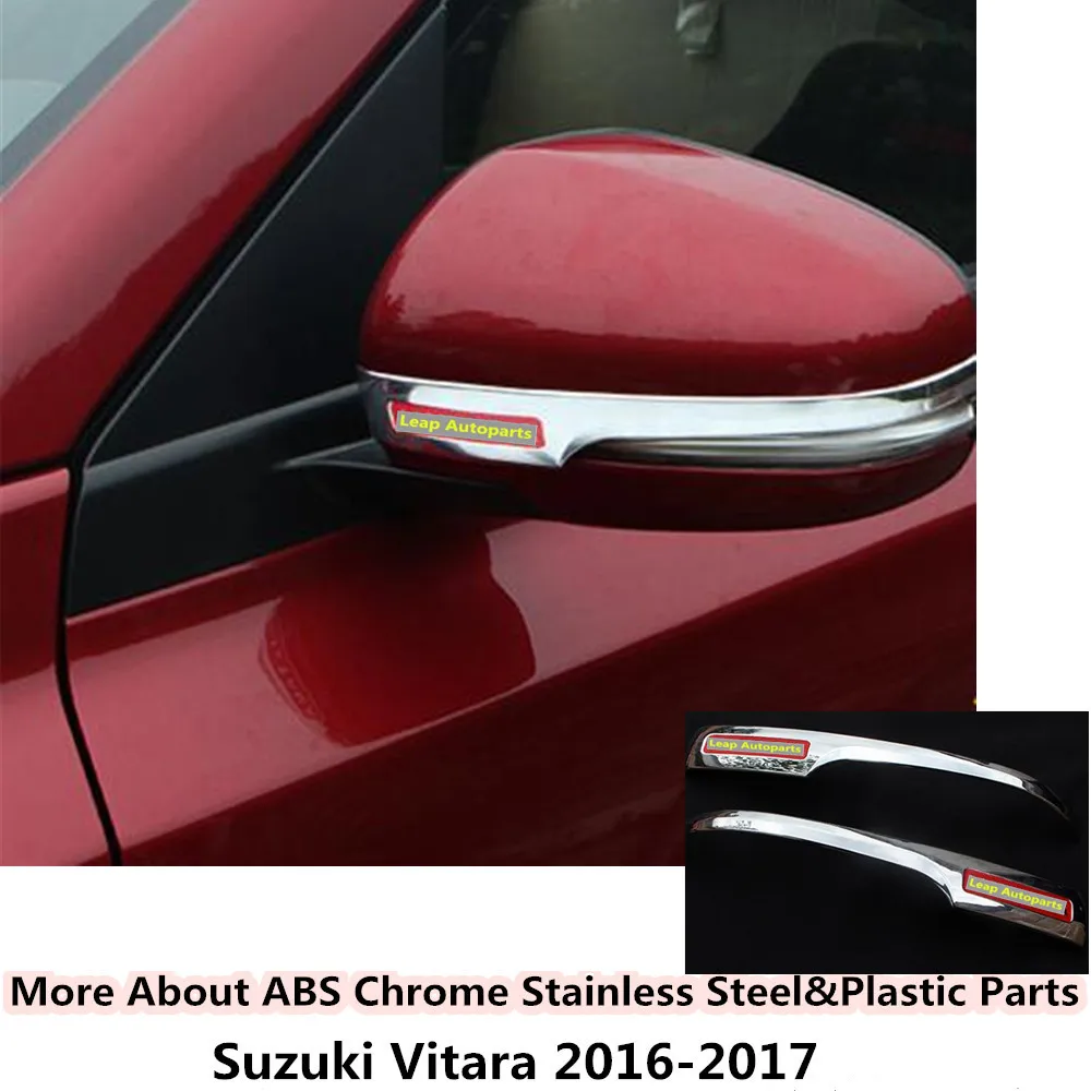 For Suzuki Vitara 2016 2017 2018 font b Car b font body ABS chrome back rear