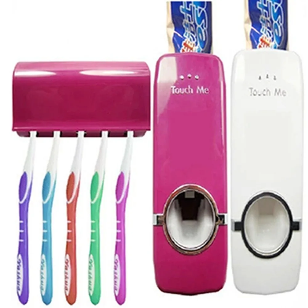 Buy Automatic Toothpaste Dispenser Toothbrush Holder