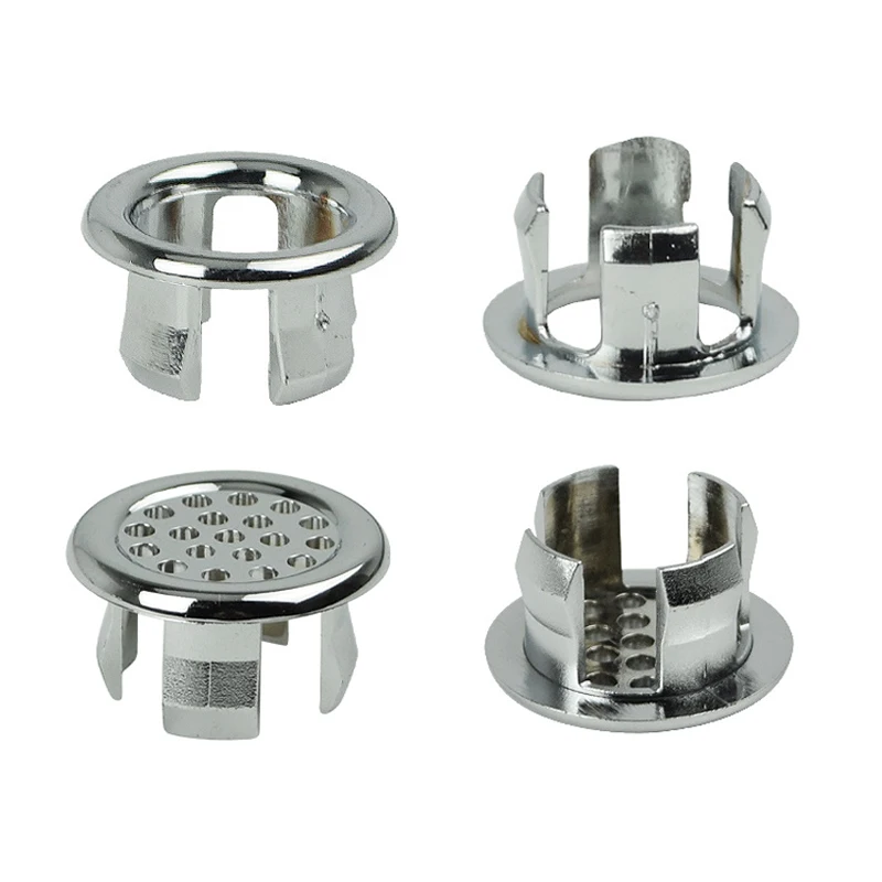 

10 Pcs Basin Sink Plug Hole Drain Filter Hair Catcher Overflow Cover Stopper for Kitchen Bathroom MDD