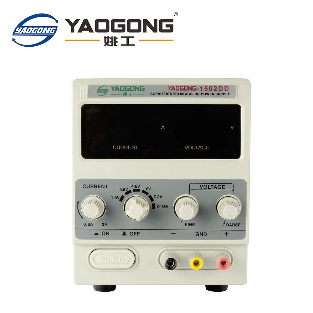  Yaogong 1502DD hot sale item 15V 2A ac to dc power supply adjustable current for mobile phone repai