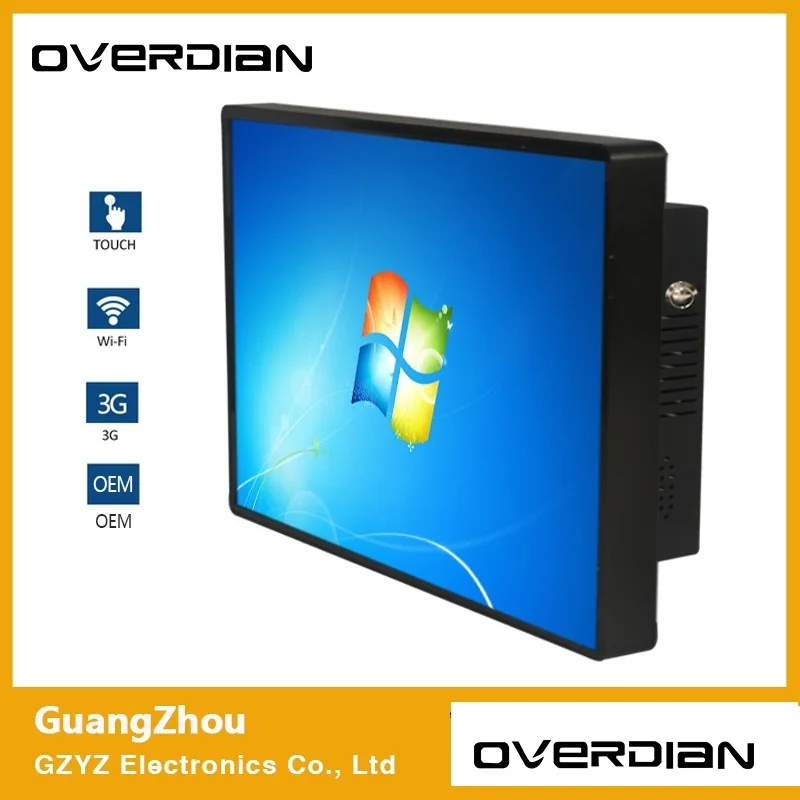 

21.5inch Win7 System Industrial Computer Household Embedded Computer CapacitiveTouch Plane computer Screen Ten Touch1920*1080