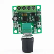 PWM регулятор скорости двигателя постоянного тока 2,5 В, 3 в, 5 В, 6 в, 12 В, 2A переключатель скорости Функция 1803BK