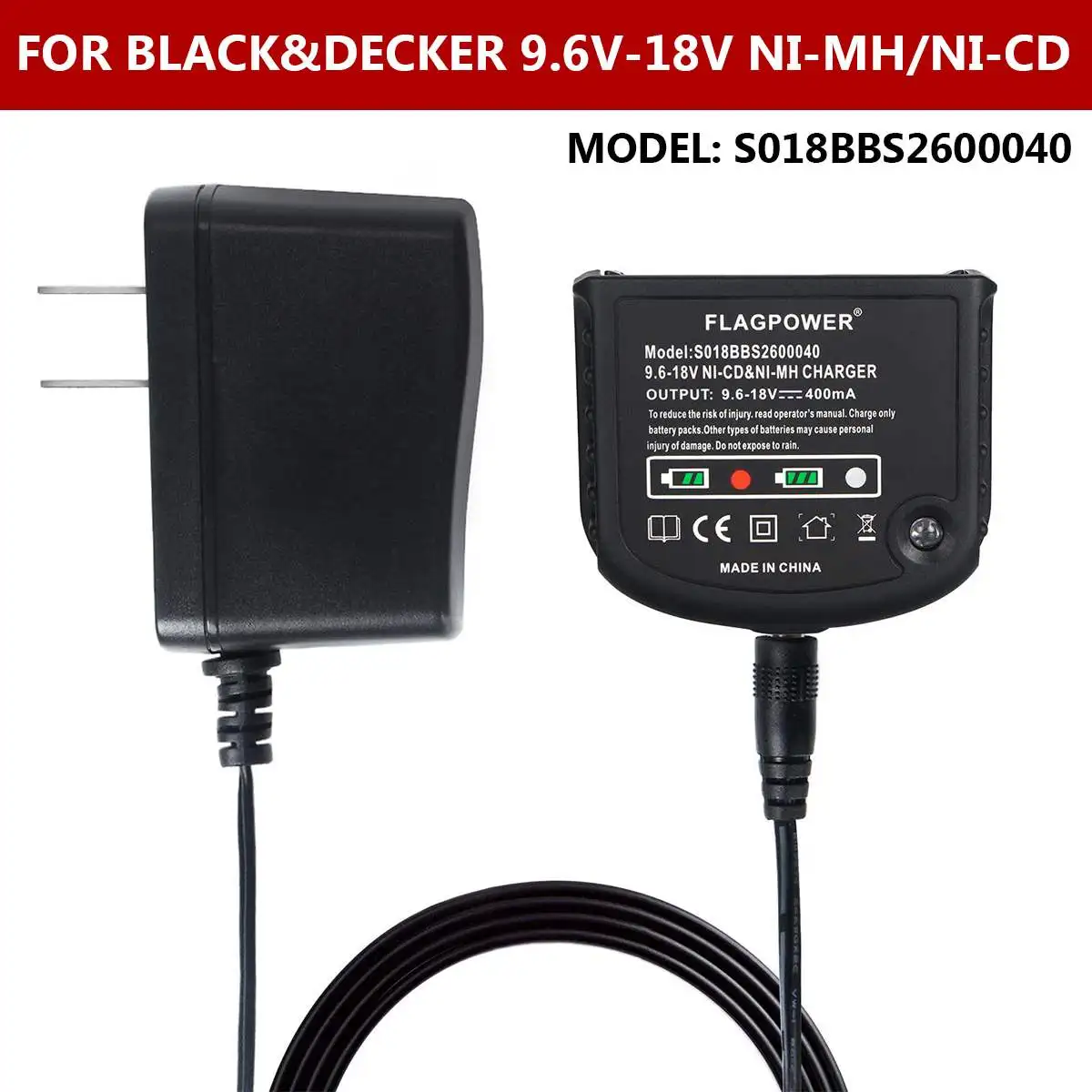 Новое 9,6 V-18 V мульти-зарядное устройство для Black& Decker Ni-Cd Ni-MH батарея HPB18 HPB18-OPE HPB12 HPB14 FSB14 FS120B FS120BX