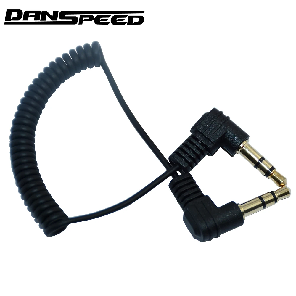 

DANSPEED 3.5mm Jack Male To Male Spring Aux Cord Spiral Stereo Audio Cable For Computer Stereo Jacks Speakers MP3 Players