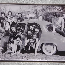 1 unidad de Coche de época de la familia de las mujeres de Hollywood película de estaño Placa de señal de pared Decoración Para cuarto de hombre arte Poster metal vintage