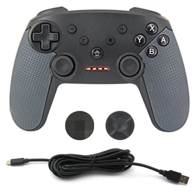 Функция Turbo Bluetooth беспроводные контроллеры геймпады для rend Switch Pro Pc Xp более поздняя система видеоигры - Цвет: Black