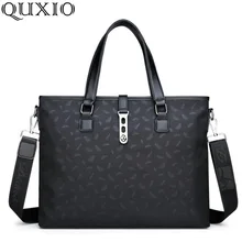 Новая мужская деловая сумка с водонепроницаемым принтом Oxford Coth 14 дюймов ноутбуки сумка через плечо портфель сумка DW32