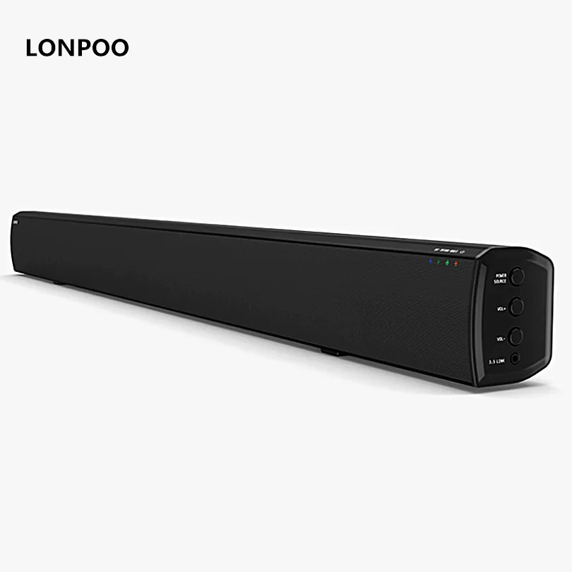LONPOO Home Theater 40W Bluetooth Soundbar TV AUX Optic Bluetooth Soundbar Speakers Bass Soundbar Speaker for TV LONPOO Home Theater 40W Bluetooth Soundbar TV AUX Optic Bluetooth Soundbar Speakers Bass Soundbar Speaker for TV