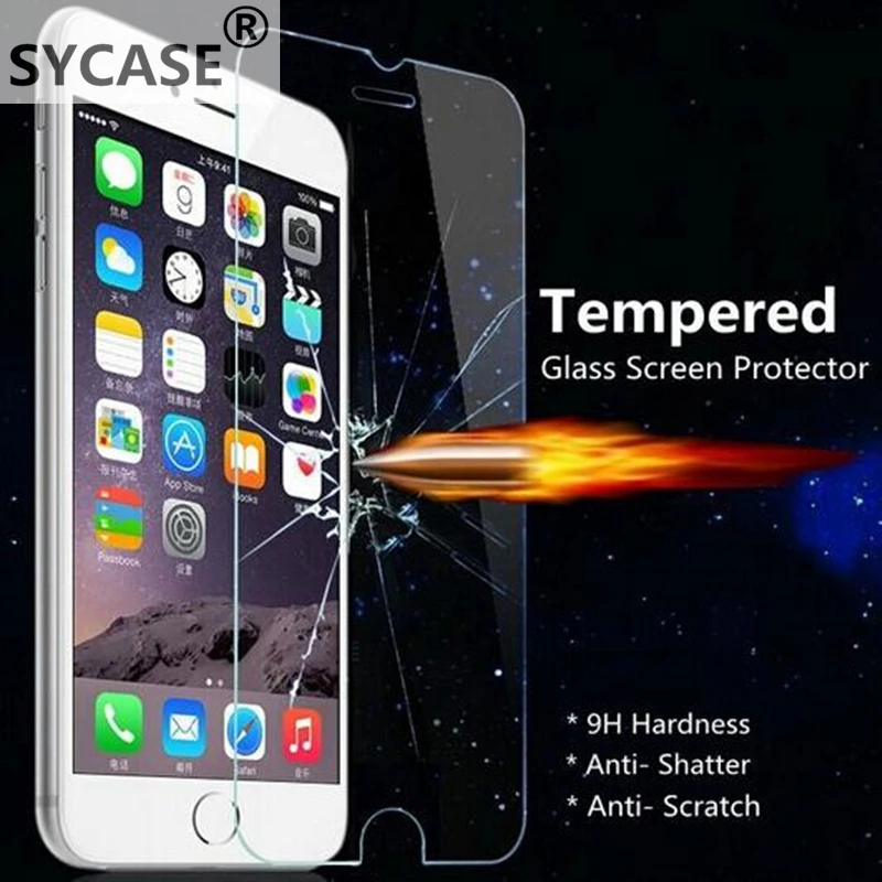 

SYCASE Hot 9H Premium Tempered Glass Screen Protector Case For Oppo R3/R5/R7/R7S/R7 plus/R9/R9S/R9 plus Protective Cover
