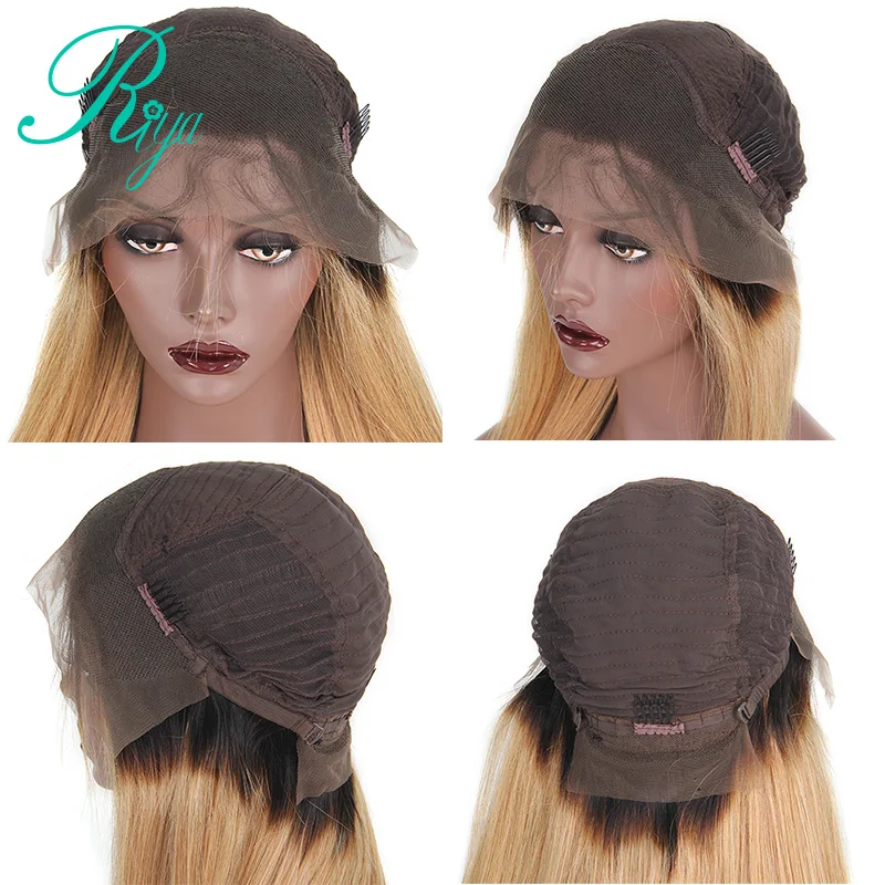 1b 27 colour straight ombre human hair wigs (21)
