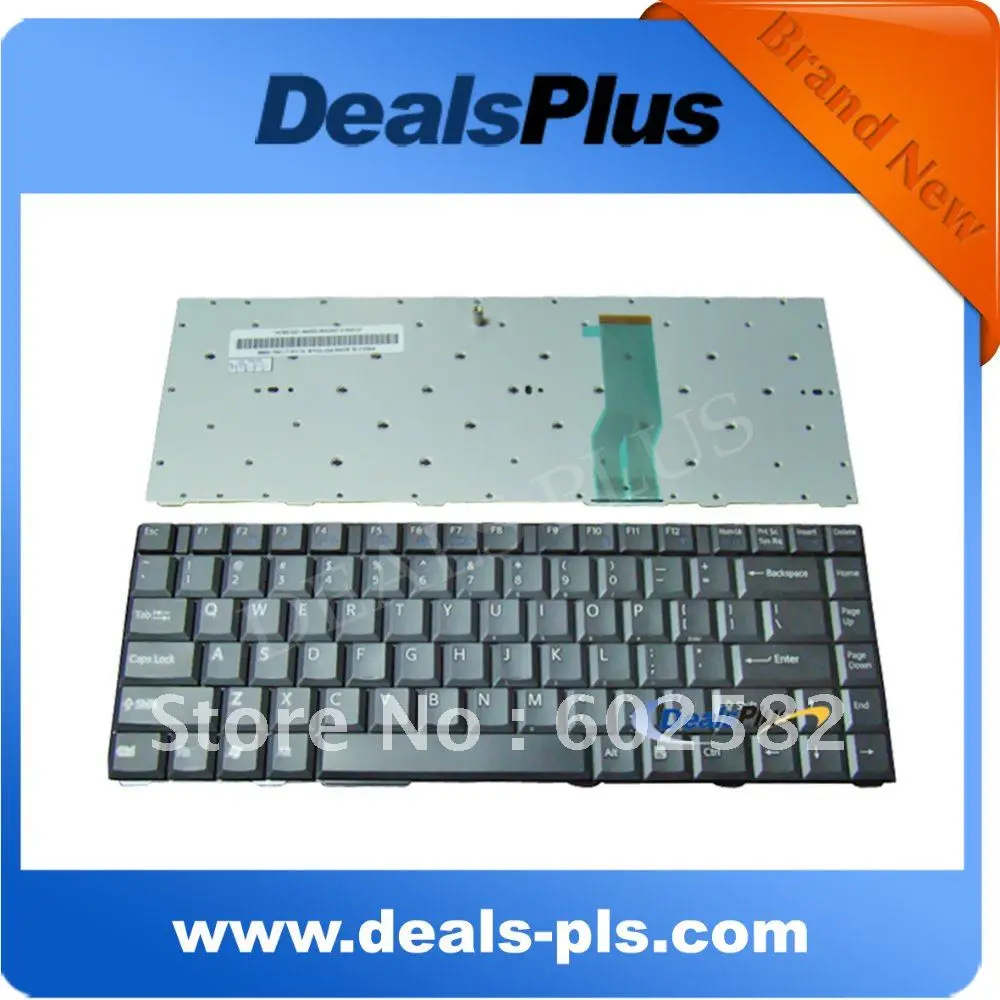 New FOR SONY VAIO VGN FJ US Keyboard 147951221 Black,US WAREHOUSEin