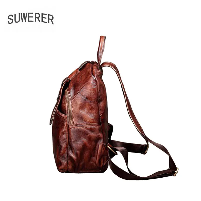 Новинка 2020 женская сумка SUWERER из натуральной кожи женский рюкзак известного