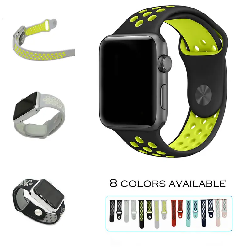 URVOI band for NIKE + apple watch series 1 2 with Light Flexible ...