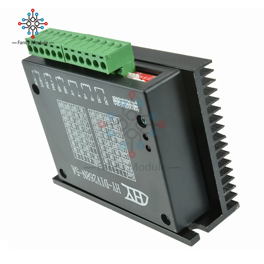 

Micro-Stepper Driver 0.2-5A Single Axis CNC Engraving Machine Stepper Motor Driver Controller TB6600 DC Motor Driver