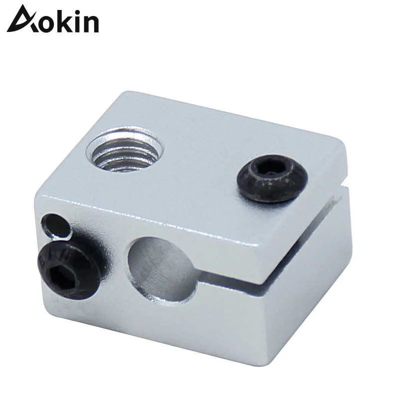 1 шт. алюминиевый Термоблок V6 для V5 J-head Extruder HotEnd 3D принтеры запчасти Горячий Конец