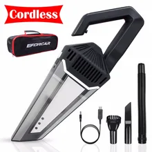Car Vacuum Cleaner Wet/Dry Cordless Rechargeable Vacuum Cleaner for Car Home Office Dust Catcher with 4500PA Powerful Suction Car Vacuum Cleaner Wet/Dry Cordless Rechargeable Vacuum Cleaner for Car Home Office Dust Catcher with 4500PA Powerful Suction