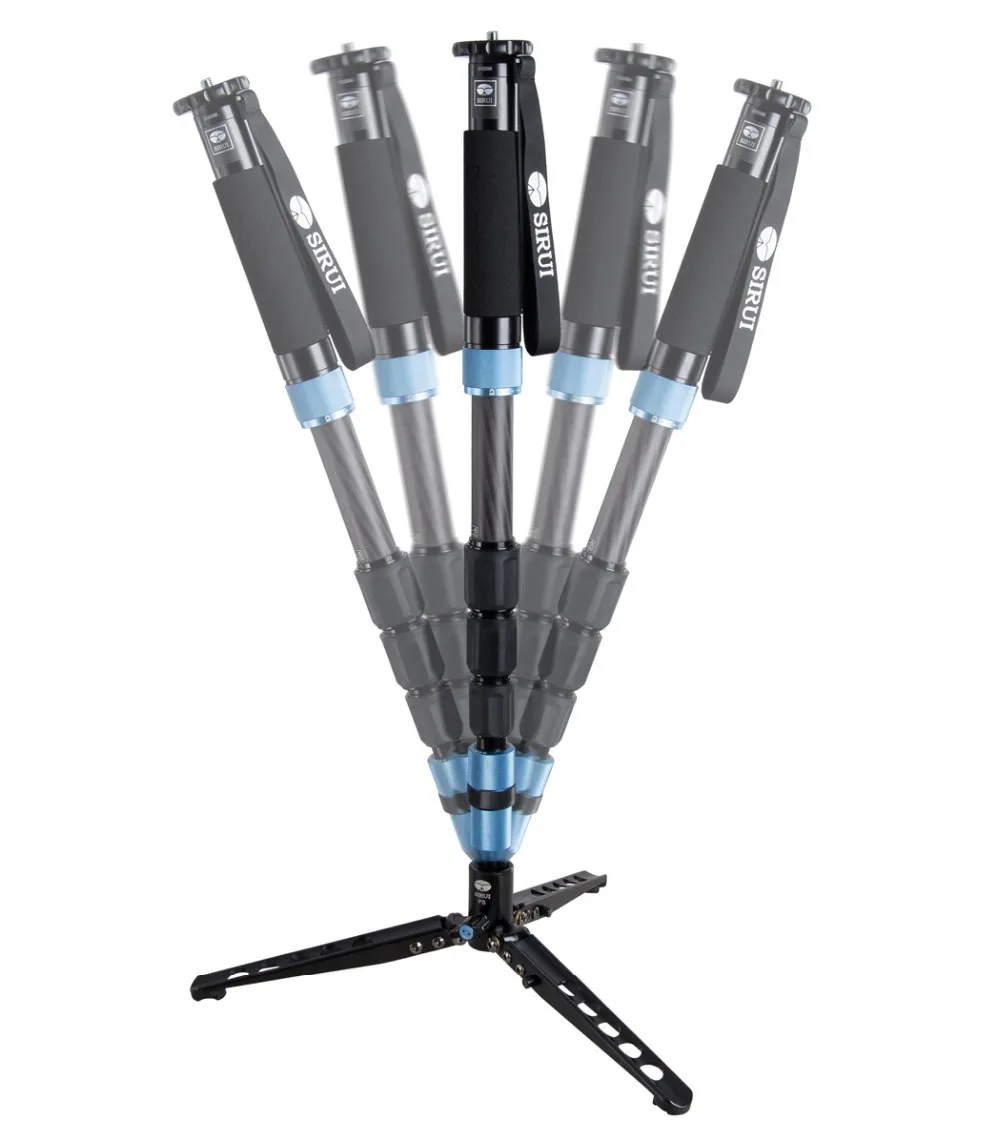 

DHL gopro Sirui P-224S P224S carbon fiber Monopod Sirui P-224S SLR photographic camera Monopod Alpenstock Wholesale