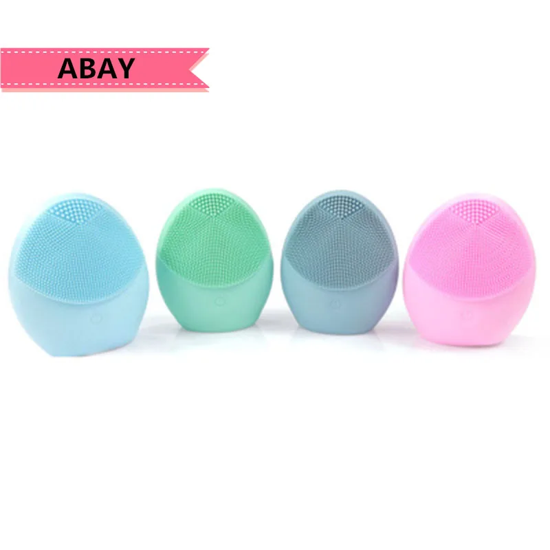 

Abay Face Care Tool Electric Ultrasonic Cleansing Brush Waterproof Facial Vibration Massager Blackhead Remover Pore Cleaner