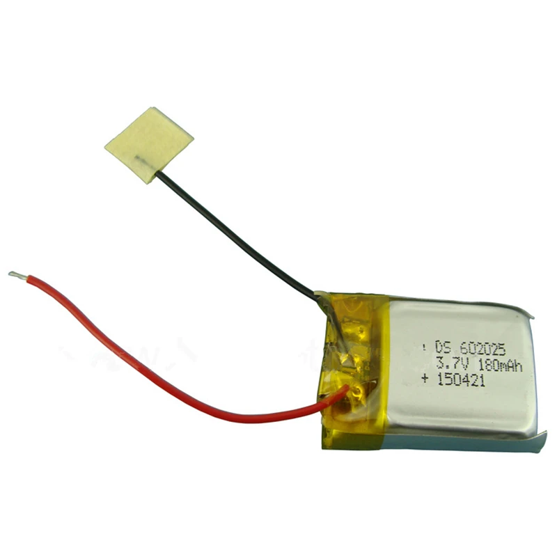 2pcs /lot 3.7V 180mAh Lipo Battery Remote Control Helicopter Aircraft accessories battery 3.7 V 180 mAh 602025 Z008 | Игрушки и хобби