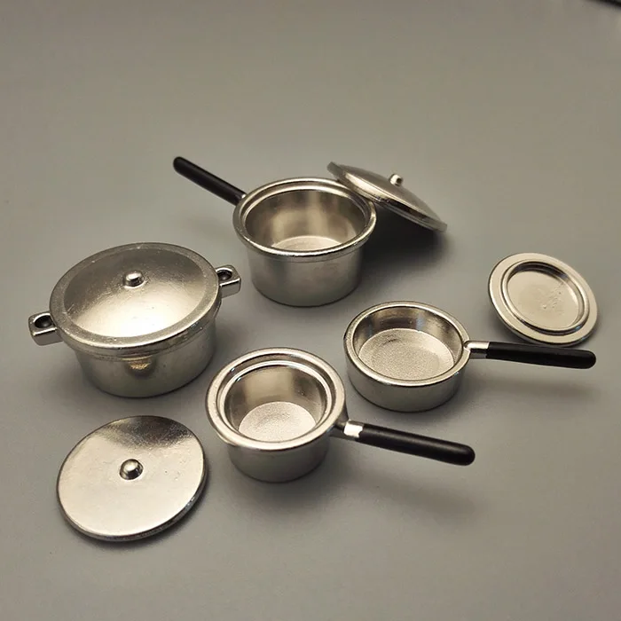 1:12 Dollhouse Mini Kitchen Accessories Cooking Dish Furniture Kids Toy Gift
