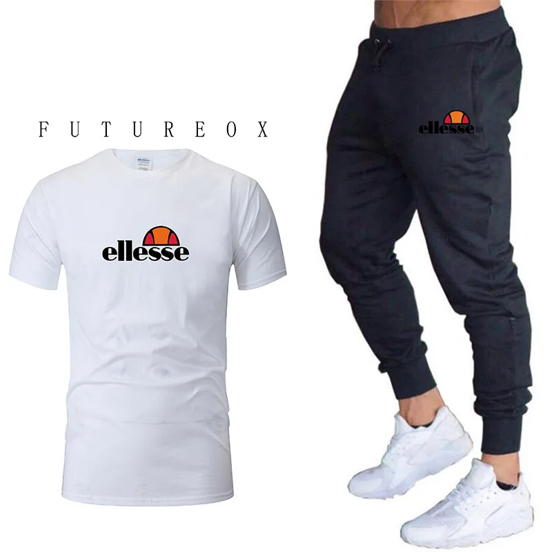 2019 summer New Fashion Thin section Pants Men Casual Trouser Jogger Bodybuilding Fitness Sweat Time limited Sweatpants+t