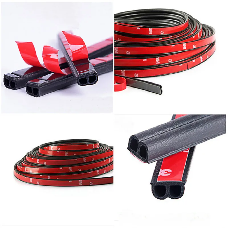 

2m DZPB type 3M plastic car seal B type sound insulation strip door universal hood rubber strip rubber strip sealant