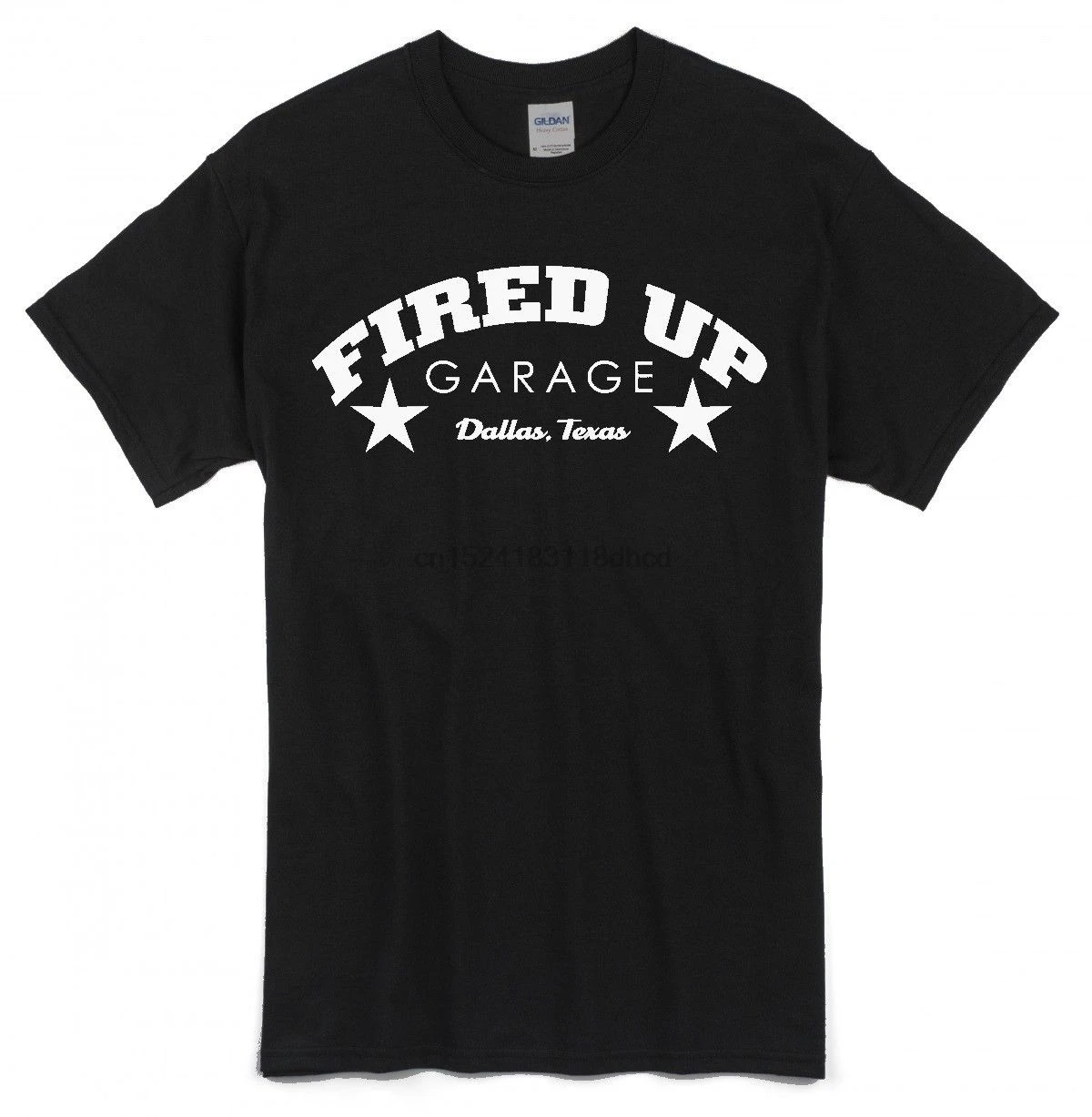 Fired Up Garage Adult T shirt BLACK OwnageINK Tees NEWin TShirts from