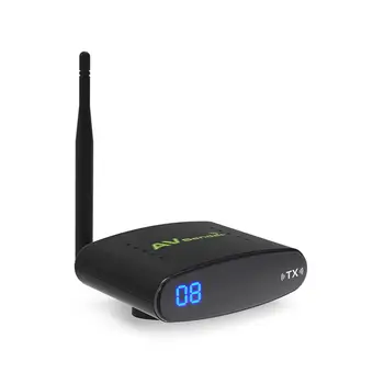

2.4GHz 300m 480P 50dB/min Wireless AV Sender TV Audio Video Transmitter Receiver PAT-365 Black 16.5MHZ
