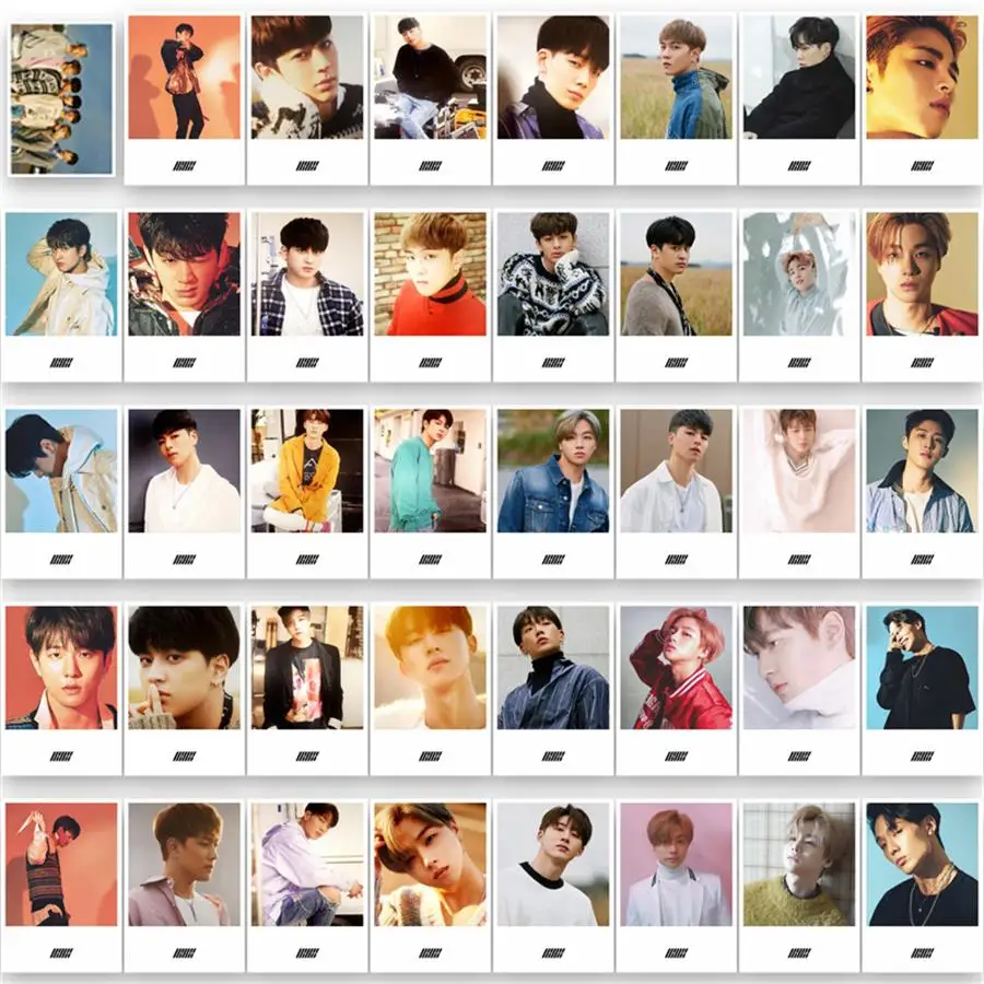 Kpop iKON Return Album Polaroid Lomo Photo Cards Fashion HD Photo Card Poster YG 40pcs