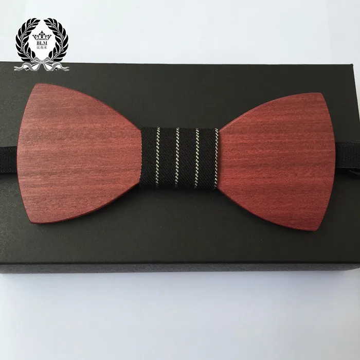 High quality violetwood bow tie men luxury wood bowtie bow ties factory