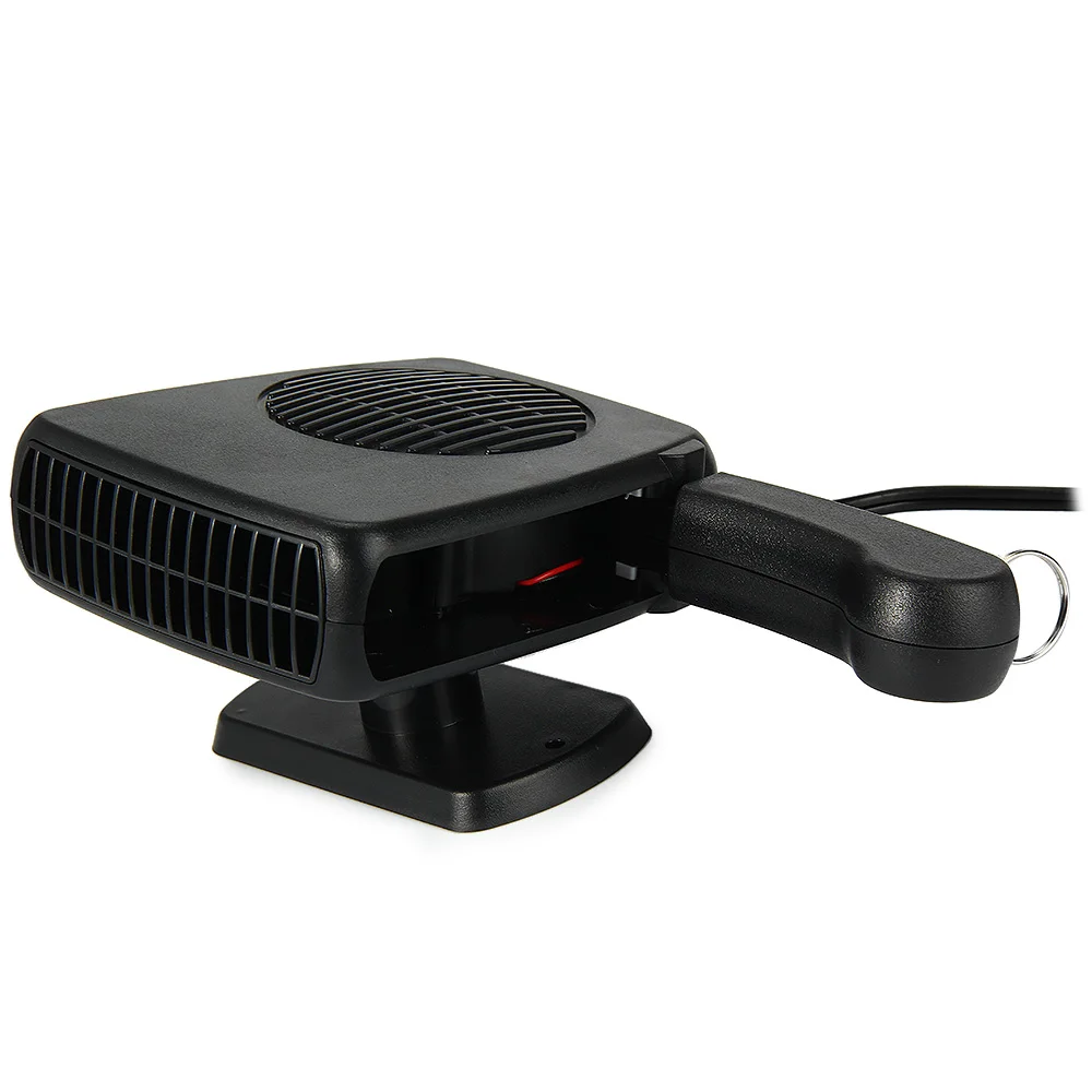 New Car Heater Heating Fan 2 in 1 12V 150W Dryer Windshield Demister Defroster For Vehicle Portable Temperature Control Device