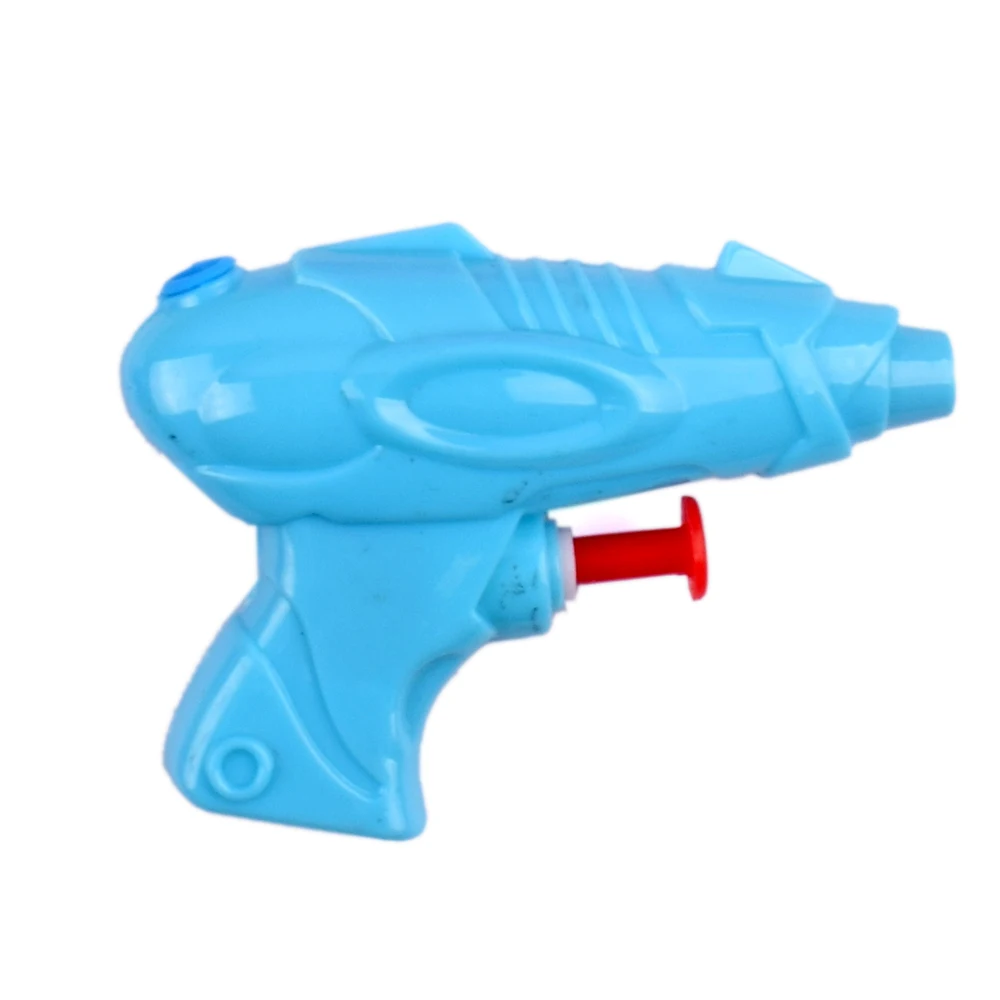 Маленький водяной пистолет детские вечерние Игрушки для ванны в саду - Цвет: C blue