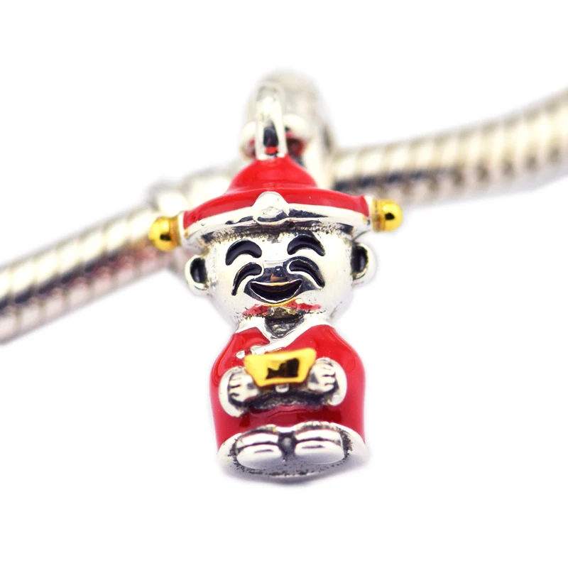 

Original Beads Fortune and Luck Charms 925 Sterling Silver Fits Charm Bracelets Beads for Jewelry Making kralen perles boncuk