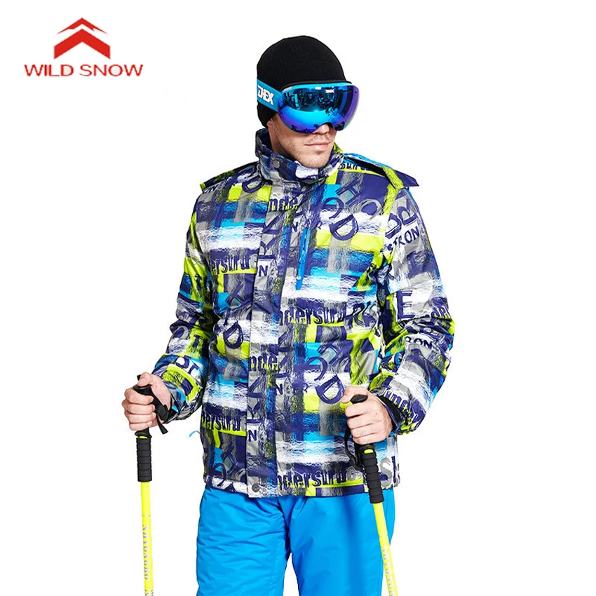 

Winter Ski suit Men Ski Jacket Snow Male Warm Waterproof Windproof Skiing And Snowboarding Suits Outdoor Camping Mountain Skiing