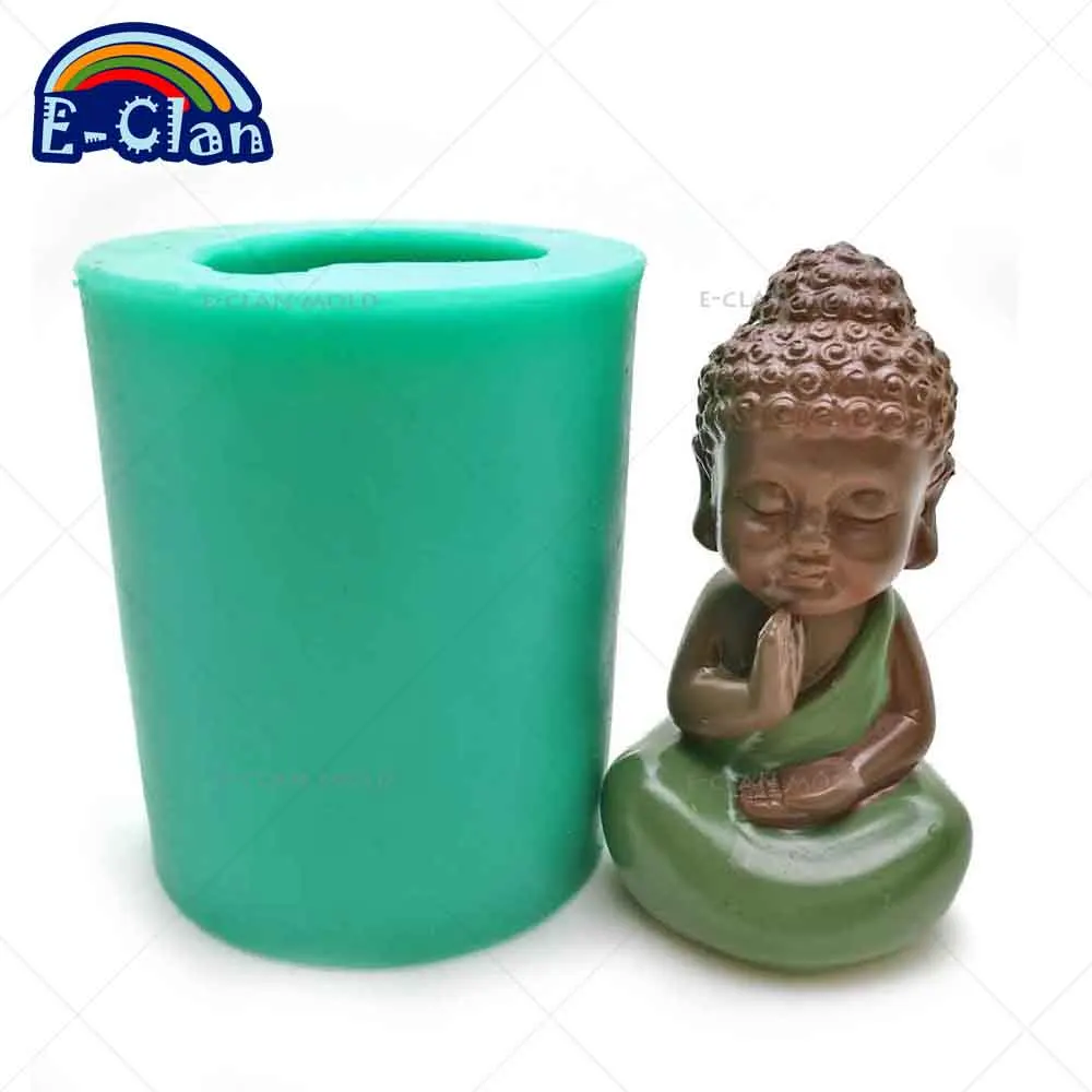 3D Будда statu силиконовая форма для ручной работы статуя Будды Мыло Форма для выпечки декоративные инструменты для торта свеча S0485HS-S0488HS25 - Цвет: S0488HS