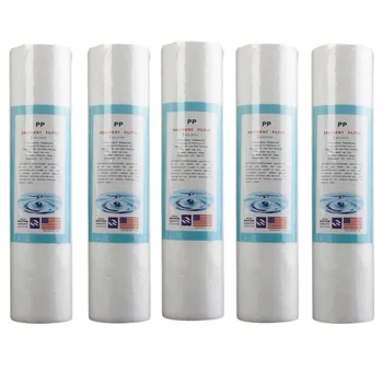 

5Pcs Replacement Water Sediment Filters (1 Micron) 2.5" x 10" Cartridges