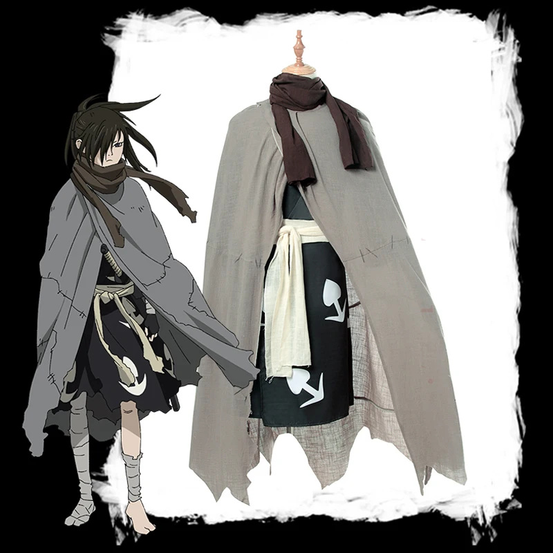Костюм для косплея Cosroad аниме Dororo Hyakkimaru костюм Хэллоуина|Костюмы аниме| |