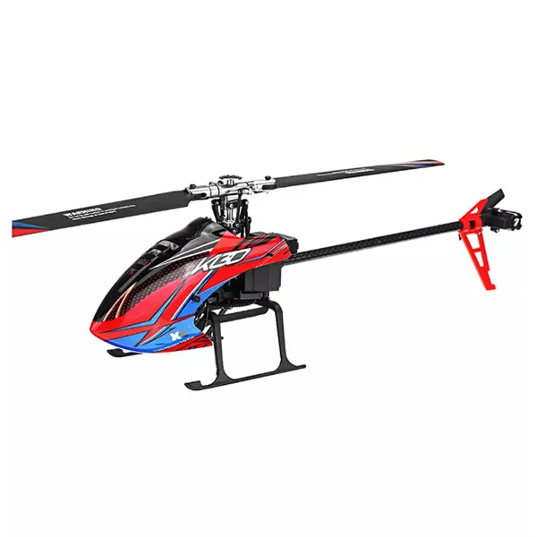 

XK K130 2.4G 6CH Brushless 3D6G System Flybarless RC Helicopter BNF Compatible With FUTABA S FHSS Brushless Motor RC Helicopters