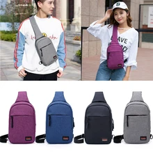 Портативный унисекс Повседневная мужская сумка-мессенджер нагрудная сумка рюкзак Маленькие Мужские сумки на плечо удобные наушники штекер дорожный рюкзак