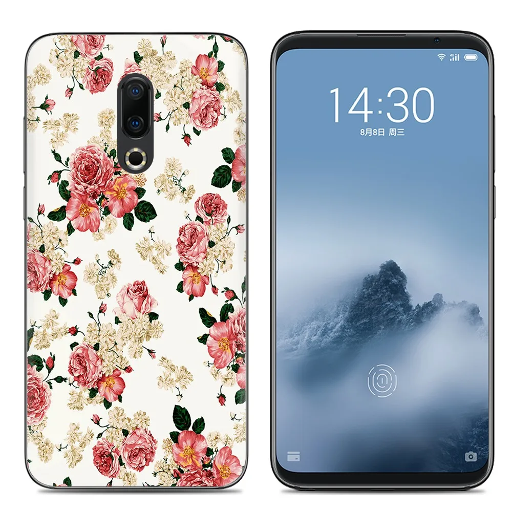 Прямая поставка чехол для телефона Meizu 16 6 дюймов модный дизайн художественный