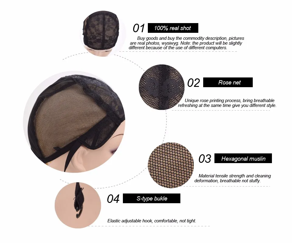 lace wig cap203
