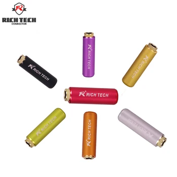

8pcs 4Poles socket 3.5mm Audio Connector 3.5mm Soldering Stereo Headphone Adater for 4mm Cable DIY Audio Jack
