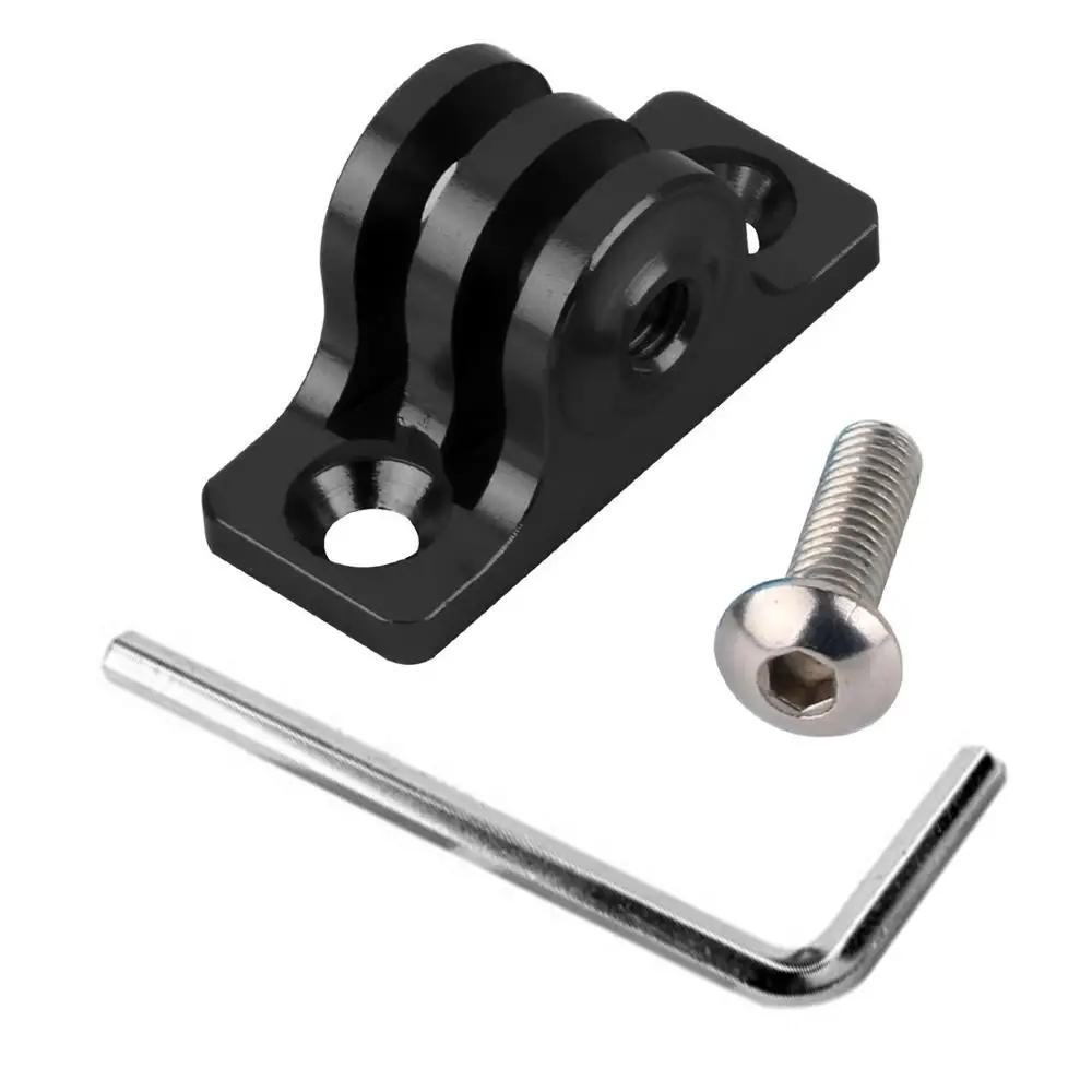 

Metal Universal Low Angle Flat Bottom Adapter Base Connector Mount for Gopro HD Hero 7 6 5 4 3 Sjcam Yi Sports Action Camera