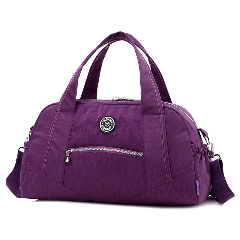 

vintage casual nylon Travel Bags new fashion women totes Luggage purse waterproof Handbags shoulder bags Large Capacity W749