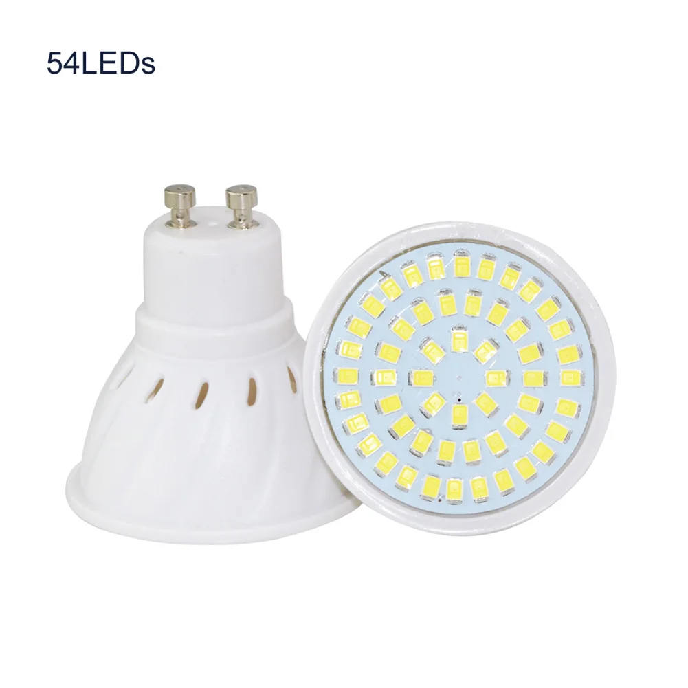 GU10 MR16 E27 Светодиодный точечный светильник лампа 3 Вт 4 5 2835 SMD 36/54/72 светодиодный s 110