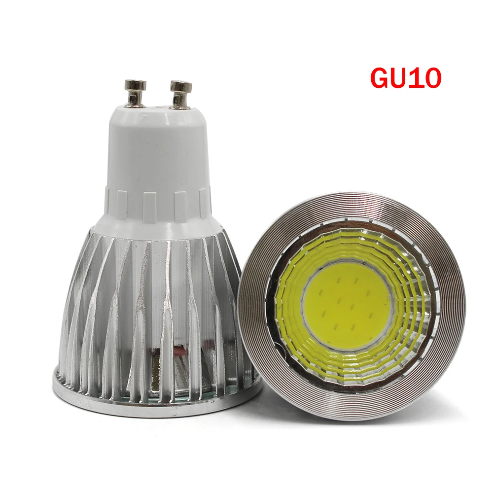 Светодиодная лампа GU10 светодиодная GU5.3 COB 220 В 9 Вт 12 15 18 Вт|Светодиодные лампы и