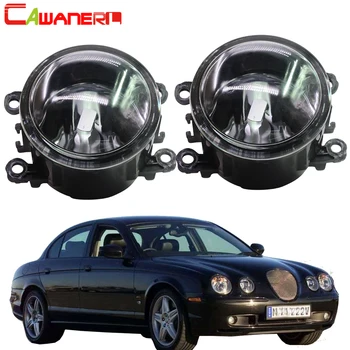 

Cawanerl Car Fog Light Lampshade + H11 LED / Halogen Bulb Daytime Running Light DRL 12V For Jaguar S-Type (CCX) Saloon 1999-2007