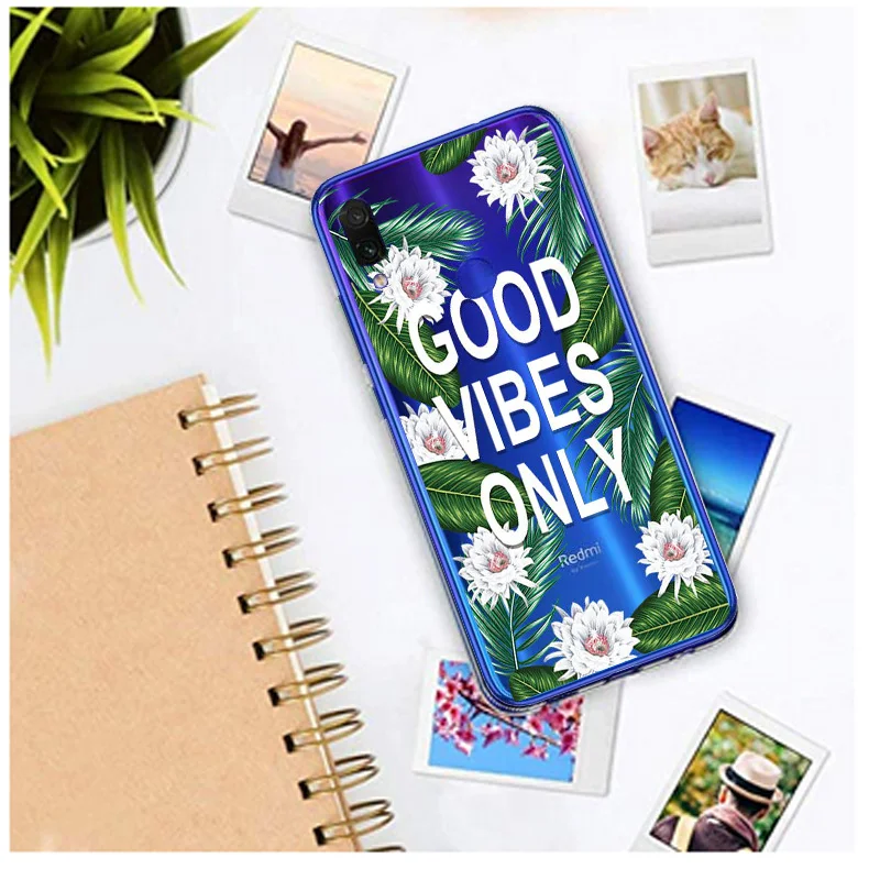 Redmi Note 7 Ultra Thin Slim Soft TPU Case Cover on sfor Xiaomi Redmi 7 4X S2 4A 6A Note 5 Plus 6 Silicon Patterned Phone Coque  (3)
