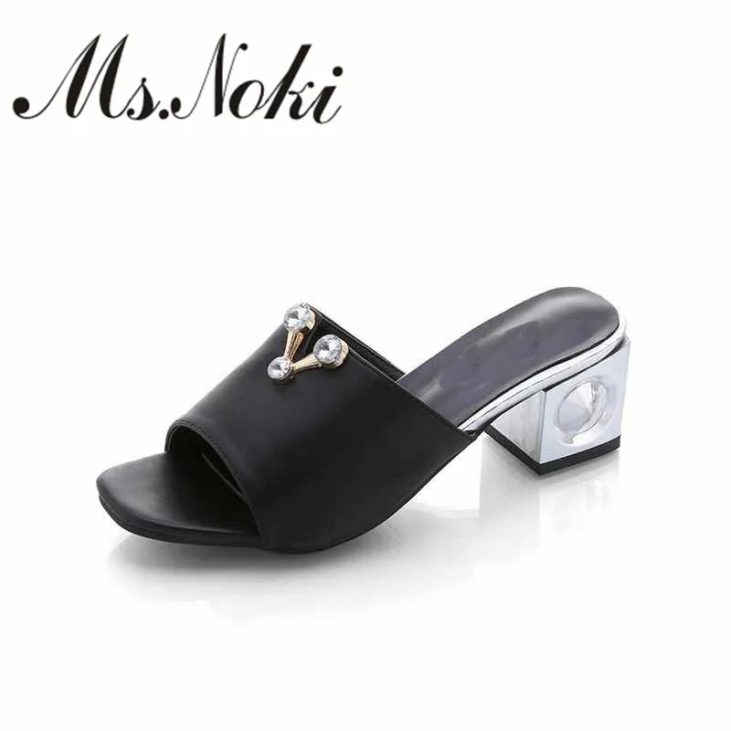 

2016 hot sale yellow women summer shoes new arriv sandals pointed toe flip slippers square heel sandals sexy ladies causal shoes