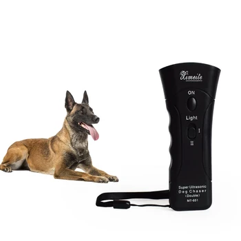 

New Pet Trainer Multi-function Anti Barking Stop Bark MT-651 Ultrasonic Dog Repeller with Infrared Laser Chaser LED Light